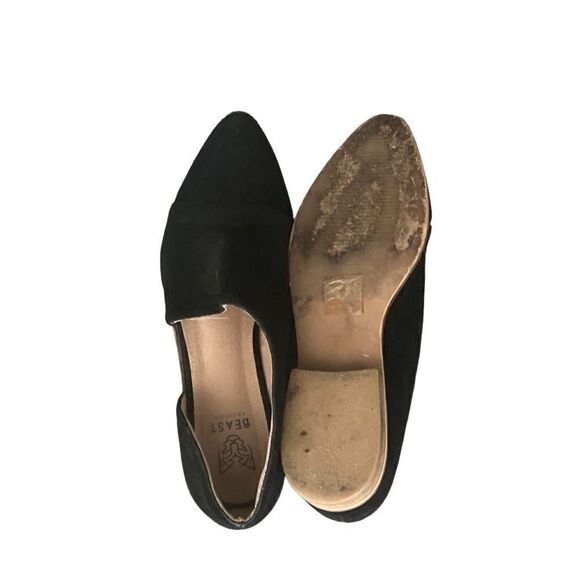 Beast Fashion Slip -On Black Flats. Size 7.5. - Picture 6 of 9